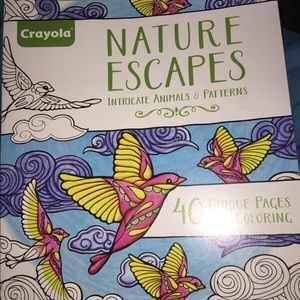 A adult coloring book